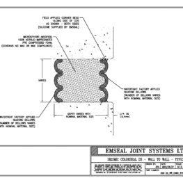 Curtainwall Expansion Joint · Seismic Colorseal-DS · Sika Emseal